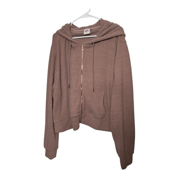 Yitty Fabletics Brown Oversized Long Sleeve Hoodie - Picture 1 of 5
